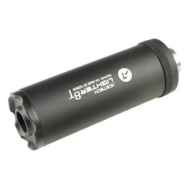 ACETECH Lighter BT(Bluetooth) 弾速計&トレーサーユニット Flat (レッド&グリーン蓄光BB弾対応/14mm逆ネジ・11mm正ネジ/日本語説明書) Black