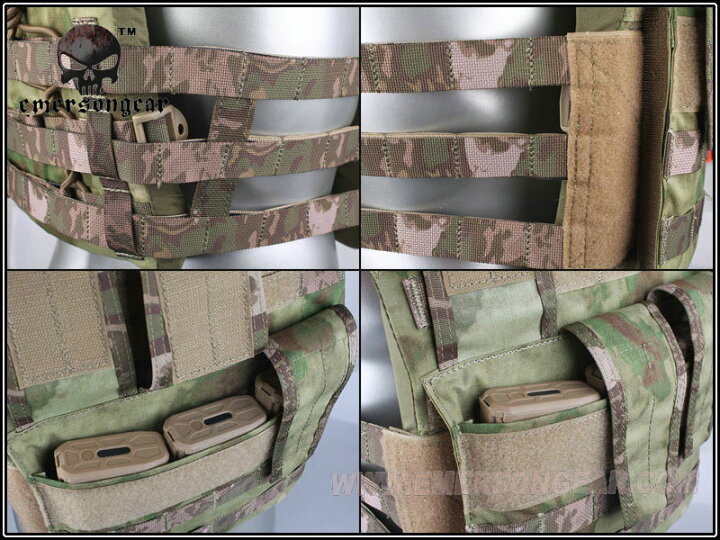 楽天市場】EMERSON N Jump Plate Carrier NJPC プレートキャリア AOR1 