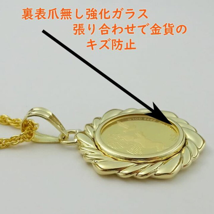 楽天市場】純金 スイス・ツバルエンジェル（1/25oz）ペンダント 
