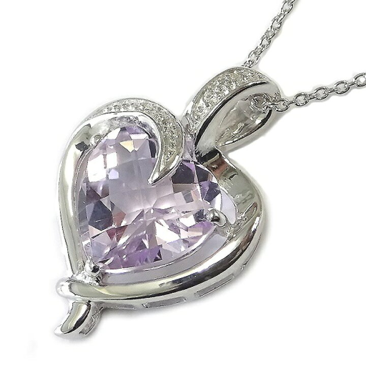 楽天市場】ピンクアメジスト約4.0ct ペンダントネックレスラブリー 