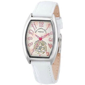 ≪代引不可≫Alessandra Olla・AO-4850 ホワイトアレサンドラオーラ腕時計 レディース