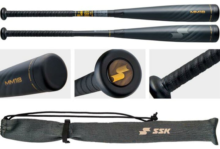 楽天市場】【MM18】SSK 軟式用 FRP製バット トップバランス SBB4023 