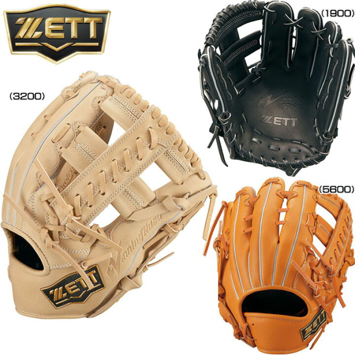 楽天市場】【型つけ無料】 ZETT ゼット 軟式用グラブ オールラウンド用 