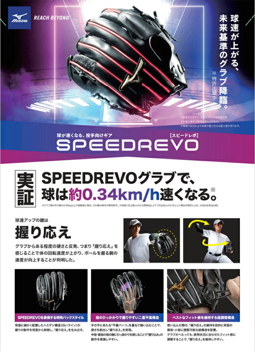 楽天市場】【限定！高橋宏斗モデル】ミズノプロ SPEEDREVO 軟式 