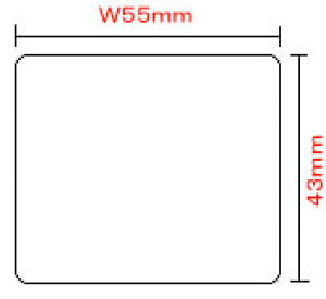 �㎿�����S���M���x���i55T43S�j�@100������