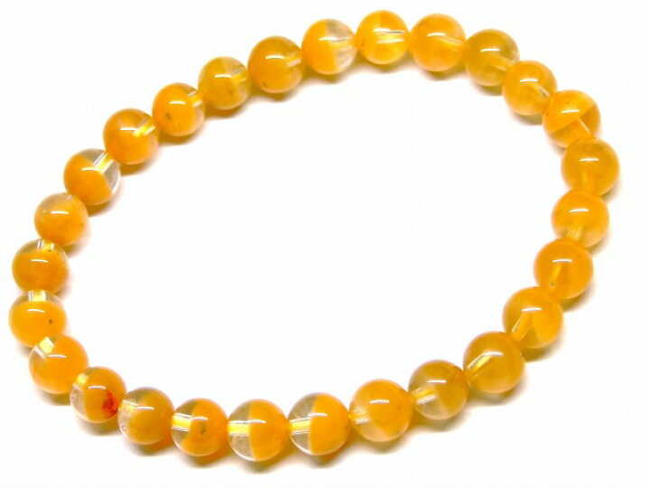 楽天市場】65528 ファントムラビットヘアルチルクォーツ 水晶 6mm 5A 