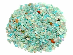 アマゾナイトA 小粒 さざれ 100g 浄化用 さざれ 送料無料有 中国産 天然石 パワーストーン