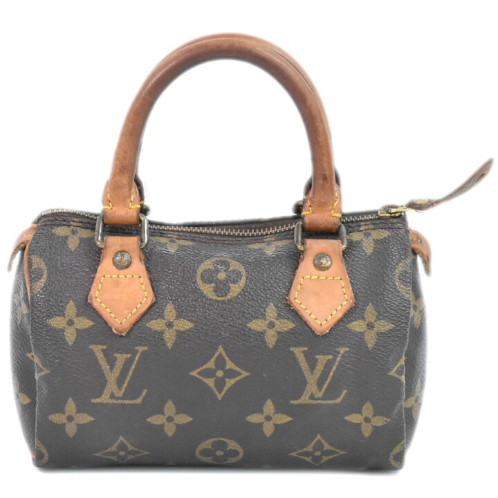 楽天市場】本物 ルイヴィトン LOUIS VUITTON LV ミニスピーディ  