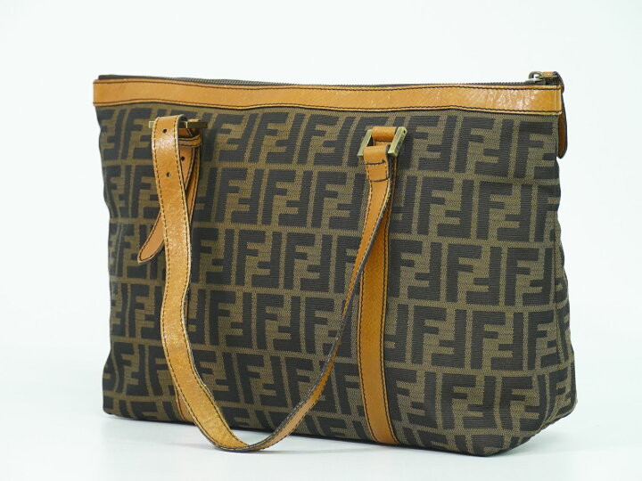 楽天市場】本物 フェンディ FENDI ズッカ ショルダーバッグ トート  