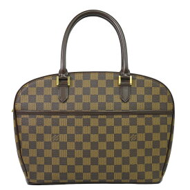 本物 ルイヴィトン LOUIS VUITTON LV サリア オリゾンタル ダミエ エベヌ ハンドバッグ ブラウン N51282 ビトン バッグ 中古・