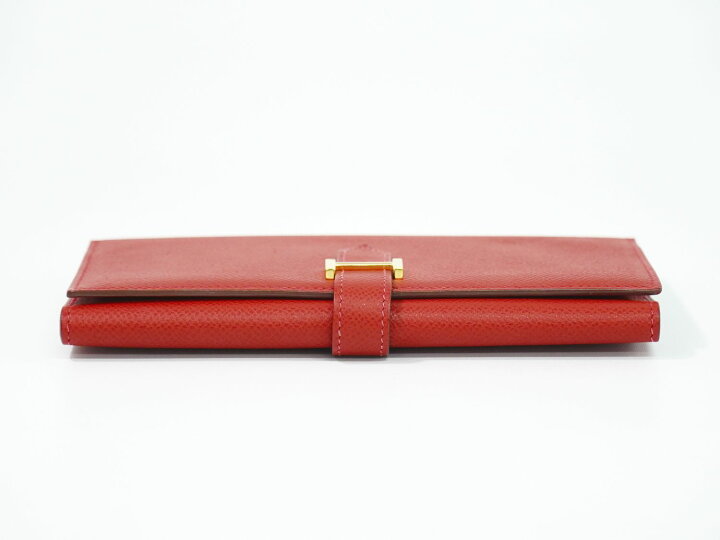 楽天市場】本物 エルメス HERMES ベアン 2PLIS デュプリ 長財布 ロング 