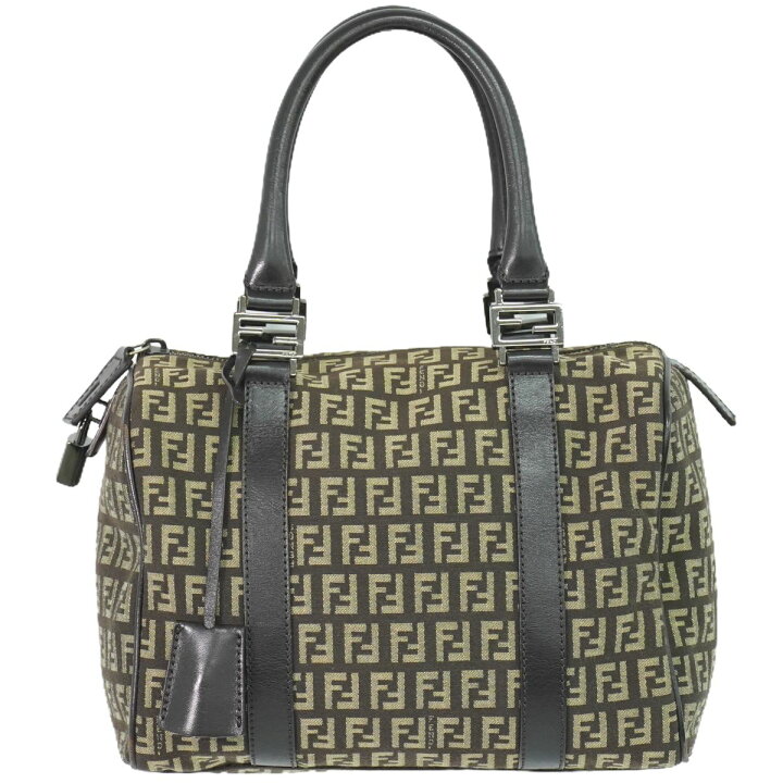 楽天市場】本物 フェンディ FENDI ズッキーノ ミニ ボストンバッグ 