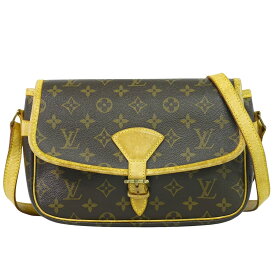 本物 ルイヴィトン LOUIS VUITTON LV ソローニュ モノグラム ショルダーバッグ ポシェット ブラウン M42250 Sologne ビトン バッグ 中古