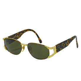 本物 フェンディ FENDI べっ甲柄 プラスチック GP ゴールド メッキ サングラス アイウェア ブラウン SL7017 メガネ 眼鏡 服飾小物 中古・