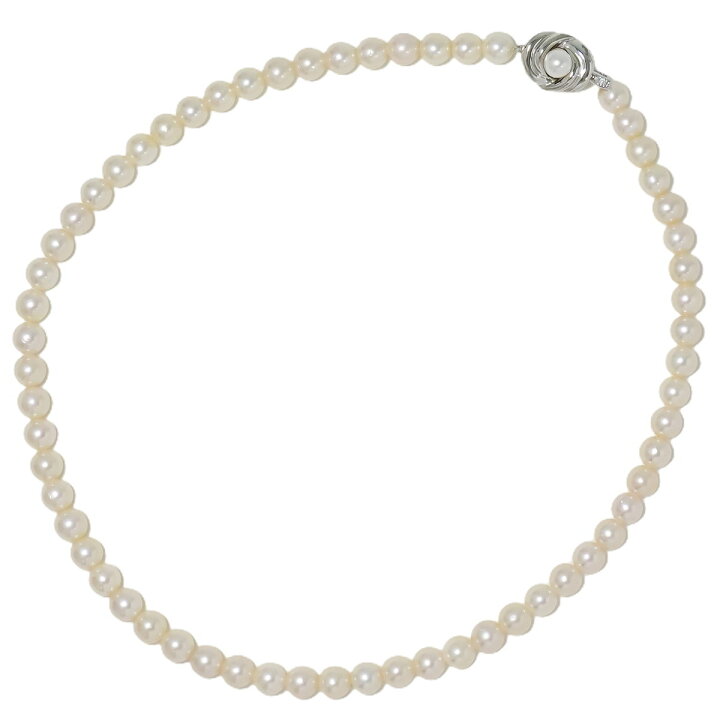 楽天市場】本物 タサキ TASAKI 田崎 パール 6.5-7.0mm SILVER □S刻印 