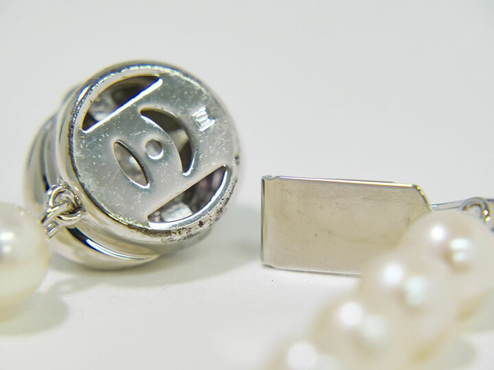 楽天市場】本物 タサキ TASAKI 田崎 パール 6.5-7.0mm SILVER □S刻印 
