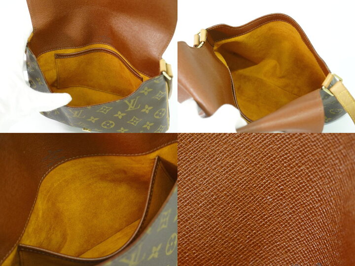 楽天市場】本物 ルイヴィトン LOUIS VUITTON LV ミュゼットタンゴ  