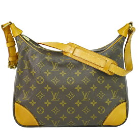 本物 ルイヴィトン LOUIS VUITTON LV ブローニュ 30 モノグラム ショルダーバッグ ブラウン M51265 Boulogne ビトン バッグ 中古