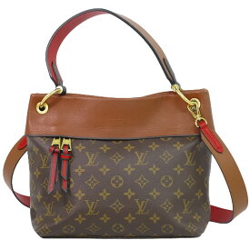 本物 ルイヴィトン LOUIS VUITTON LV テュイルリーブザス モノグラム 2WAY ショルダーバッグ ハンドバッグ ポシェット ブラウン M43157 ビトン バッグ 中古