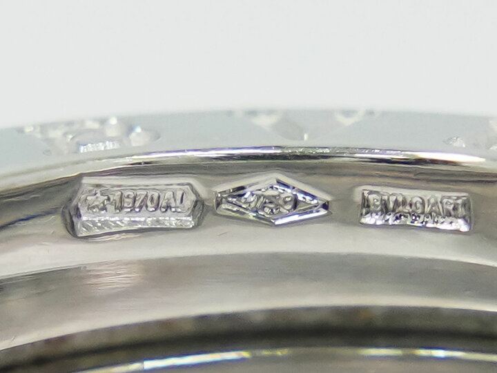 楽天市場】本物 ブルガリ BVLGARI ビーゼロワン B-ZERO1 750 WG リング 