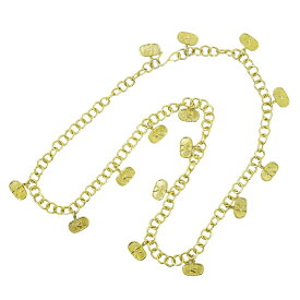 本物 ロベルタ ディ カメリーノ Roberta di Camerino チェーン ベルト GP ゴールド メッキ レディース 服飾小物 中古・