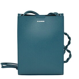 本物 ジル サンダー JIL SANDER タングル スモール ショルダーバッグ ポシェット レザー ブルー系 J07WG0001 バッグ 中古・