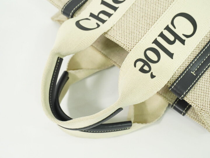 楽天市場】本物 クロエ Chloe ウッディ スモール トートバッグ 