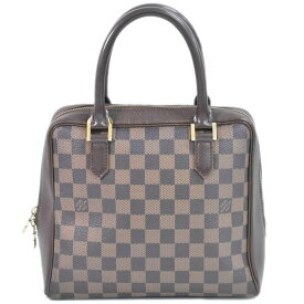 本物 ルイヴィトン LOUIS VUITTON LV ブレラ ダミエ エベヌ ハンドバッグ トートバッグ ブラウン N51150 Brera ビトン バッグ 中古