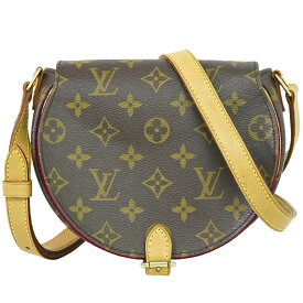 本物 ルイヴィトン LOUIS VUITTON LV タンブラン モノグラム ショルダーバッグ ポシェット ブラウン M51179 Tambourin ビトン バッグ 中古