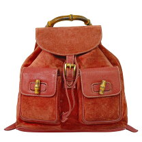 楽天市場】gucci スエード バンブー リュックの通販