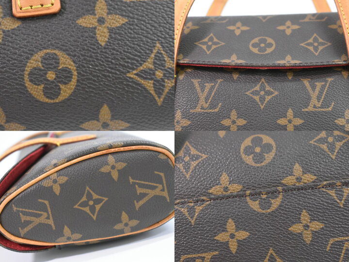 本物 ルイヴィトン LOUIS VUITTON LV ソナチネ モノグラム  