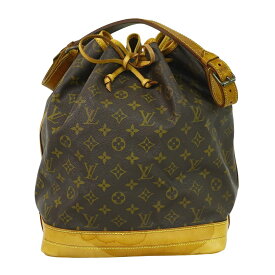 本物 ルイヴィトン LOUIS VUITTON LV ノエ モノグラム ショルダーバッグ ブラウン M42224 Noe ビトン バッグ 中古・