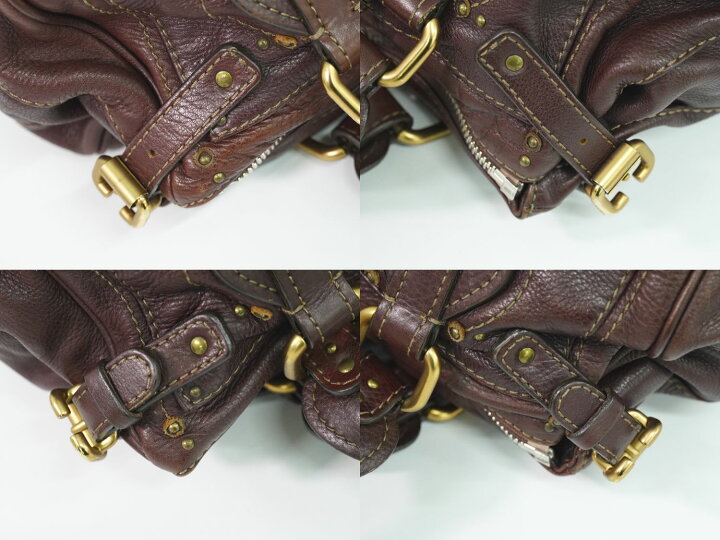 楽天市場】本物 クロエ Chloe パディントン ハンドバッグ レザー  