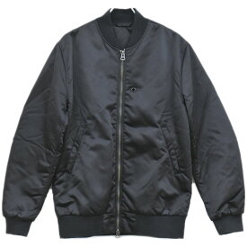 本物 アクネストゥディオズ Acne Studios MA-1 ボンバージャケット ジャケット アウター 46 ナイロン ポリウレタン ブラック メンズ 衣類 洋服 中古・