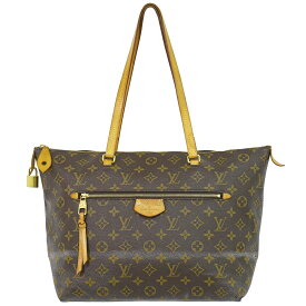 本物 ルイヴィトン LOUIS VUITTON LV イエナ MM モノグラム トートバッグ ショルダーバッグ ブラウン M42267 Iena ビトン バッグ 中古・