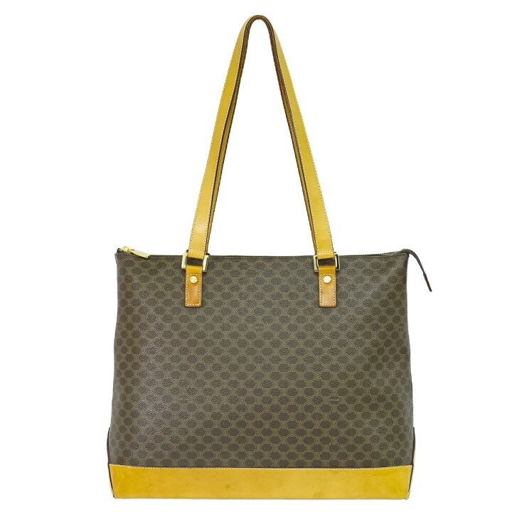 楽天市場】本物 セリーヌ CELINE マカダム ショルダーバッグ トート  