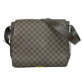 本物 ルイヴィトン LOUIS VUITTON LV バスティーユ ダミエ エベヌ ショルダーバッグ メッセンジャーバッグ ブラウン N45258 ビトン バッグ 中古・