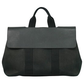 本物 エルメス HERMES ヴァルパライソ MM トワルシェブロン レザー トートバッグ ハンドバッグ ブラック Valparaiso バッグ 中古・