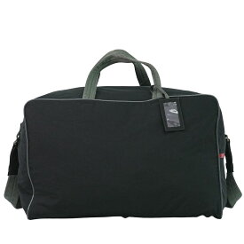 本物 プラダ PRADA スポーツライン 2WAY ボストンバッグ ショルダーバッグ ハンドバッグ ナイロン ブラック 4V0368 バッグ 中古・