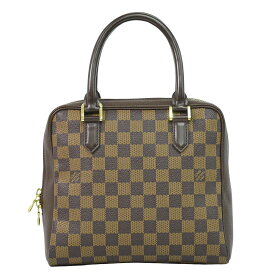 本物 ルイヴィトン LOUIS VUITTON LV ブレラ ダミエ エベヌ ハンドバッグ ブラウン N51150 Brera ビトン バッグ 中古・