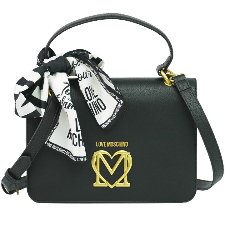 楽天市場】本物 ラブモスキーノ LOVE MOSCHINO スカーフ付き 2WAY 