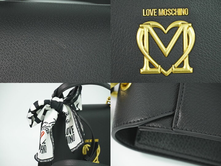 楽天市場】本物 ラブモスキーノ LOVE MOSCHINO スカーフ付き 2WAY 