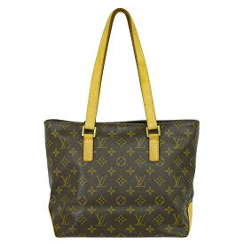 本物 ルイヴィトン LOUIS VUITTON LV カバピアノ モノグラム トートバッグ ショルダーバッグ ブラウン M51148 ビトン バッグ 中古・