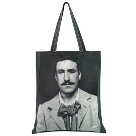 本物 ロエベ LOEWE チャールズ レニー マッキントッシュ コラボ ショルダーバッグ トートバッグ キャンバス レザー ブラック グレー バッグ 中古・