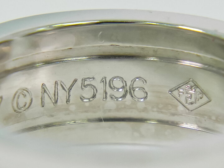 楽天市場】本物 カルティエ Cartier 2C 750 WG リング 指輪 47 6.5号  