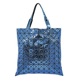 本物 バオバオ イッセイミヤケ BAOBAO ISSEY MIYAKE PRISM トートバッグ ハンドバッグ PVC メタリックブルー バッグ 中古・