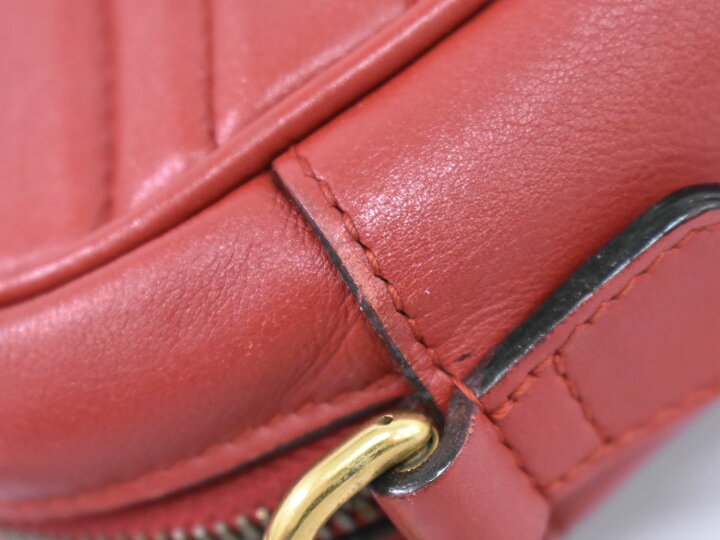 楽天市場】本物 グッチ GUCCI GGマーモント キルティング スモール  
