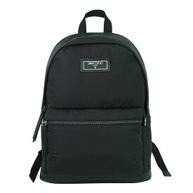 本物 ジミーチュウ JIMMY CHOO ウィルマー リュックサック バックパック ナイロン ブラック Wilmer バッグ 中古・