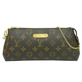 本物 ルイヴィトン LOUIS VUITTON LV エヴァ モノグラム ハンドバッグ ブラウン M95567 Eva ビトン バッグ 中古・
