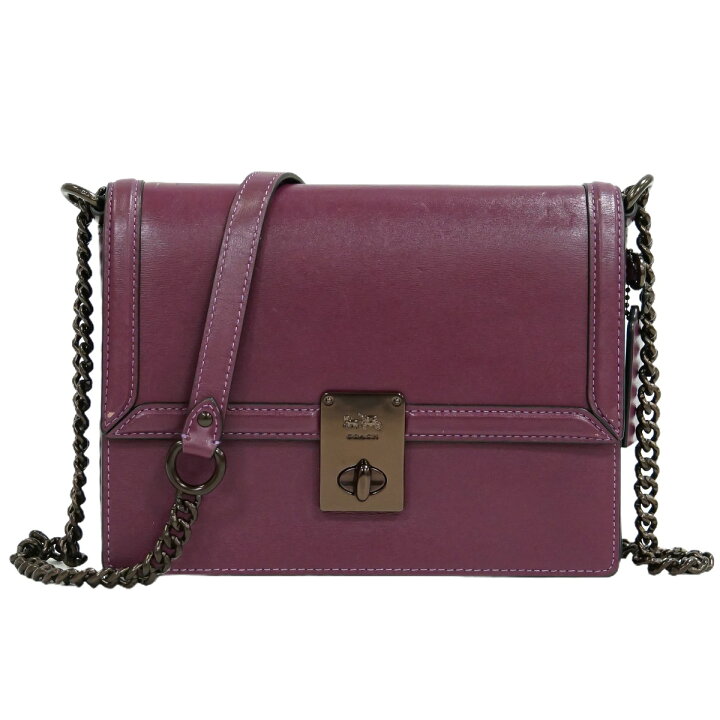 楽天市場】本物 コーチ COACH ハットン チェーン ショルダーバッグ 